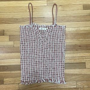Madewell smocked tank
